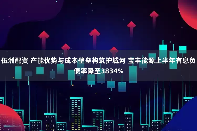 伍洲配资 产能优势与成本壁垒构筑护城河 宝丰能源上半年有息负债率降至3834%